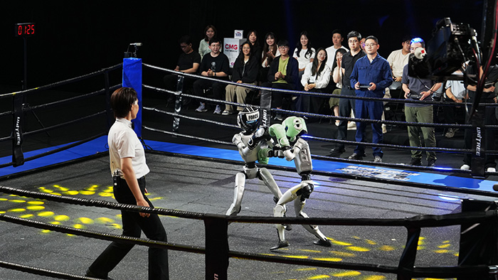 宇樹(shù)G1格斗比賽央視直播:開(kāi)啟全球人形機(jī)器人格斗競(jìng)技新時(shí)代 宇樹(shù)G1格斗比賽央視直播:開(kāi)啟全球人形機(jī)器人格斗競(jìng)技新時(shí)代